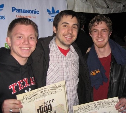 Matt Legler, Kevin Rose, Stephen Torrence at SXSW